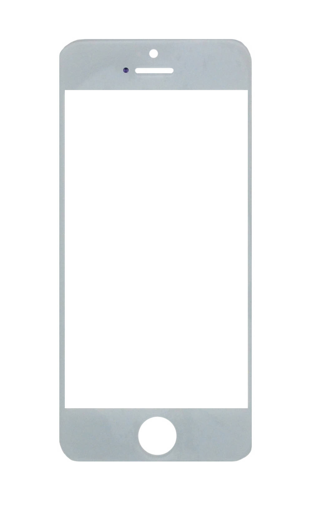 Τζάμι για Μηχανισμό Αφής Apple iPhone 5S Λευκό OEM Type A