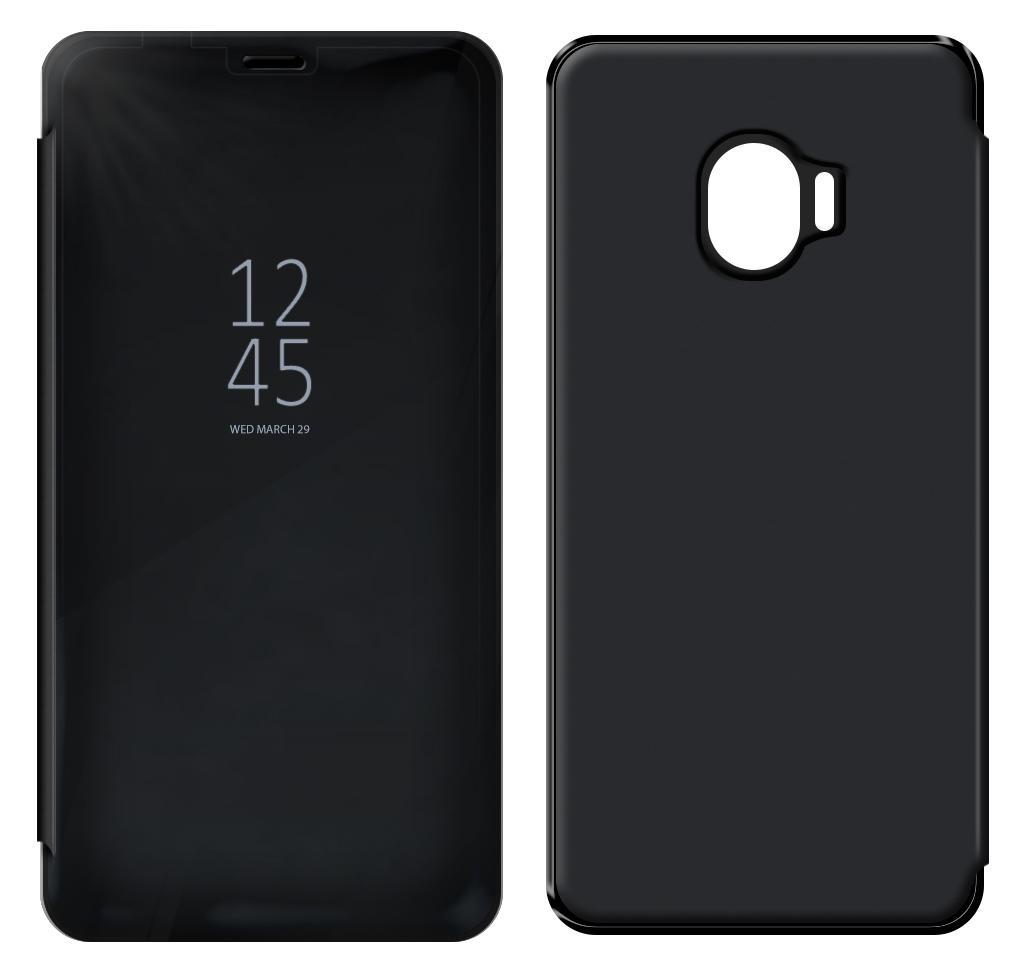 Θήκη Book Kview Standing Cover για Samsung SM-J400F Galaxy J4 (2018) Μαύρη