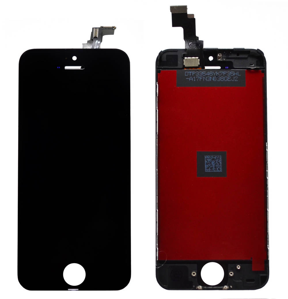 Οθόνη & Μηχανισμός Αφής Apple iPhone 5C Μαύρο Type B
