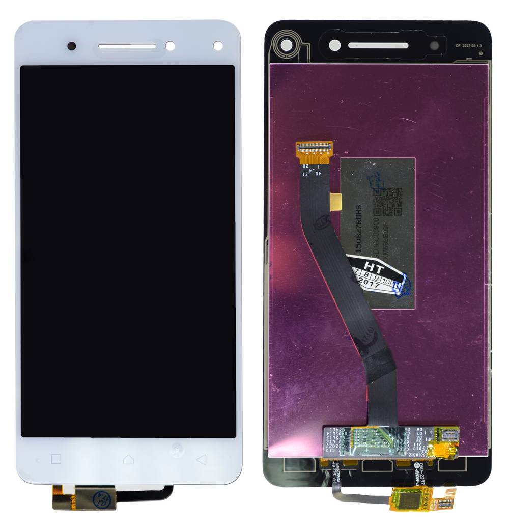 Οθόνη & Μηχανισμός Αφής Lenovo Vibe S1 Λευκό