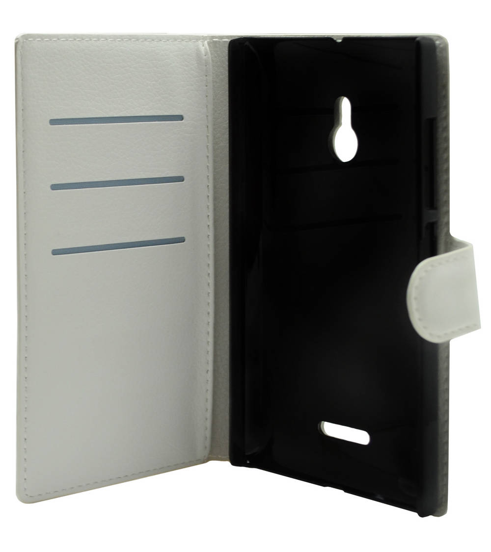 Θήκη Book Ancus Teneo για Nokia XL Dual Λευκή