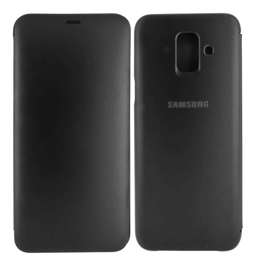 Θήκη Book Samsung Wallet Cover EF-WA600CBEGWW για SM-A600F Galaxy A6 (2018) Μαύρη