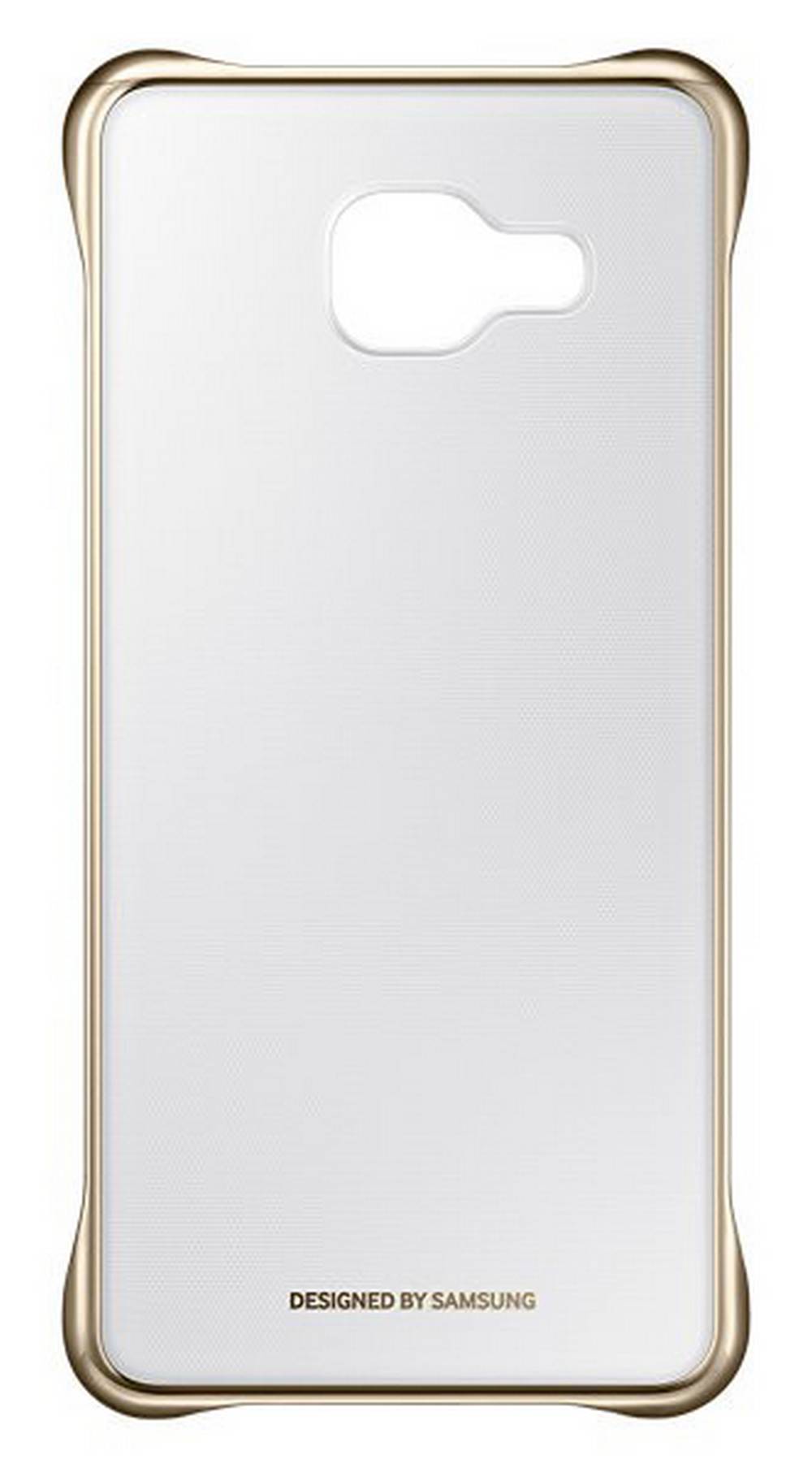 Θήκη Faceplate Samsung Clear Cover EF-QA310CFEGWW για SM-A310F Galaxy A3 (2016) Διάφανο - Χρυσό