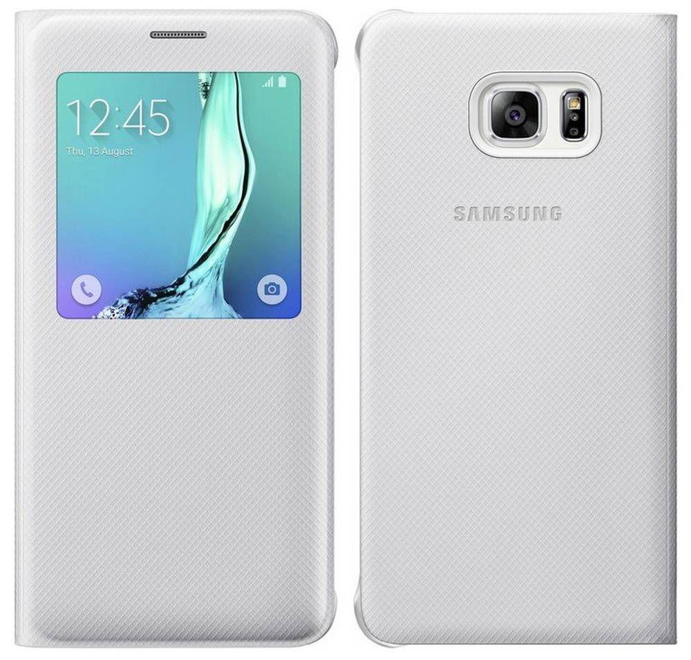 Θήκη Book S-View Samsung EF-CG928PWEGWW για SM-G928F Galaxy S6 Edge+ Λευκή