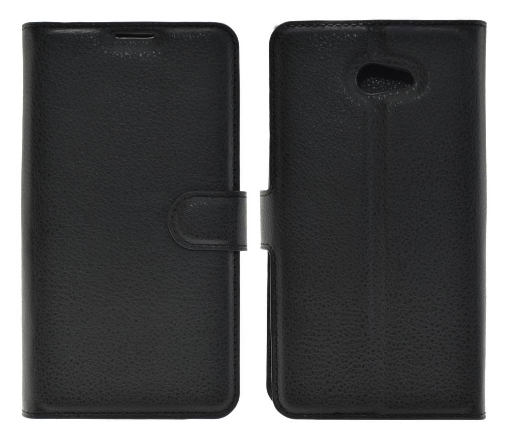Θήκη Book Ancus Teneo για Vodafone Smart Ultra 7 TPU Μαύρη