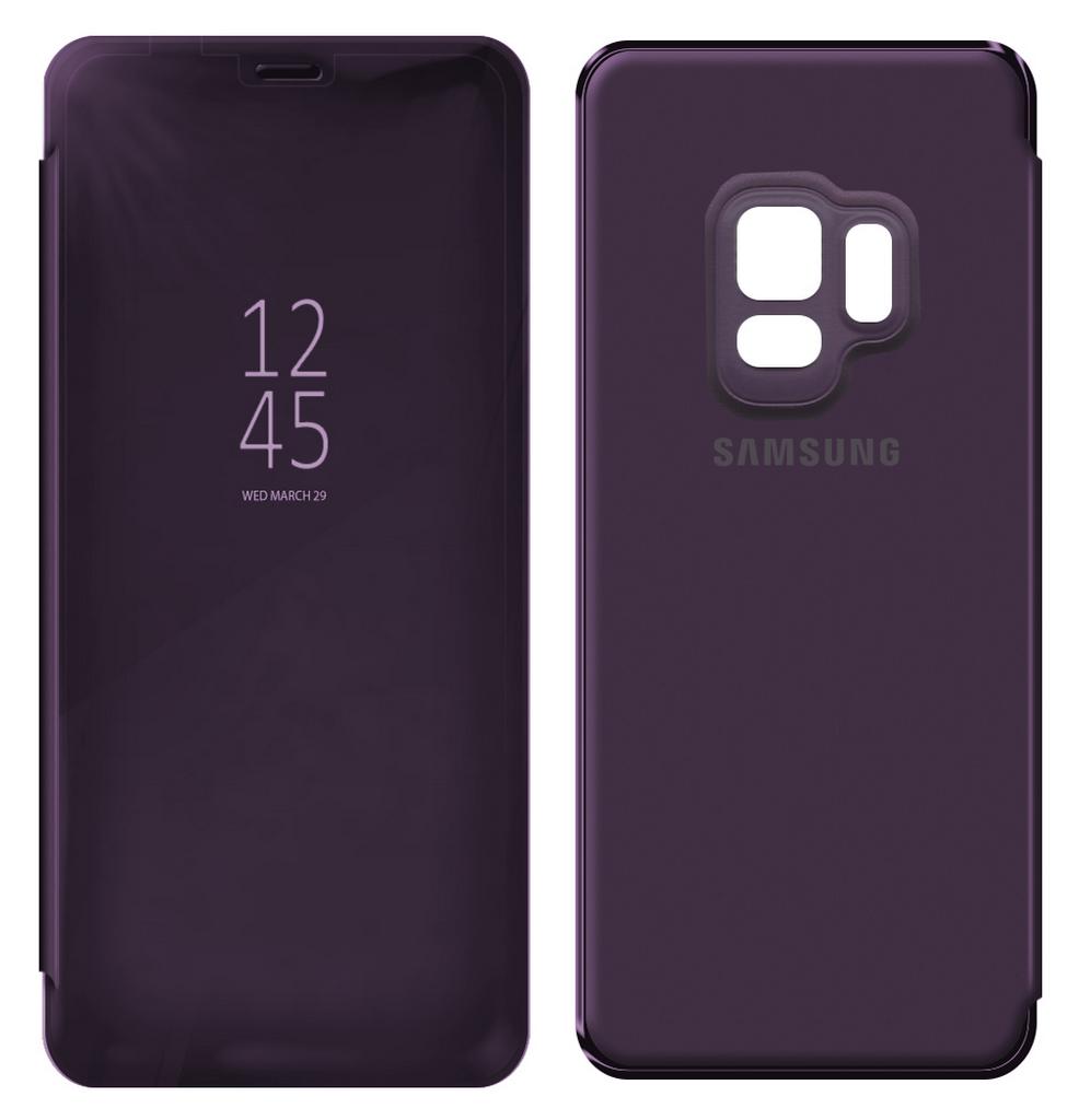 Θήκη Book Samsung Clear View Standing Cover EF-ZG960CVEGWW για SM-G960 Galaxy S9 Violet