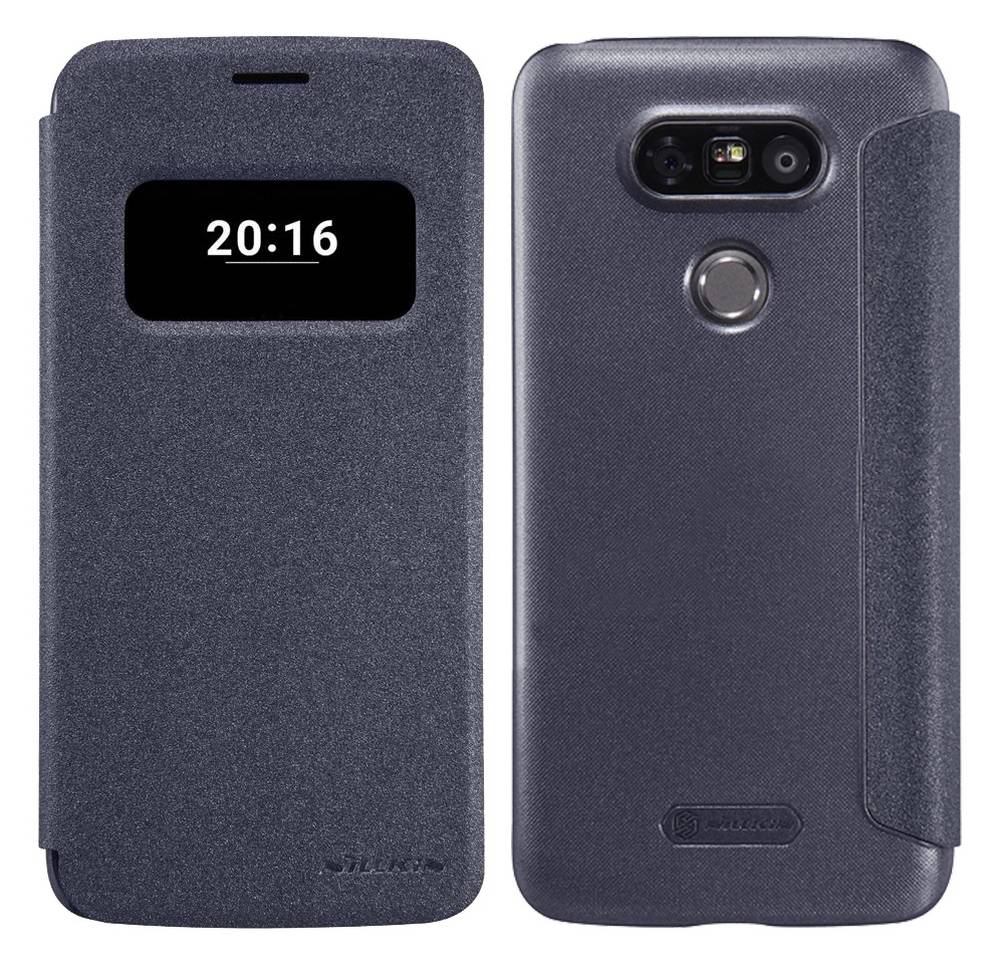 Θήκη Book S-View Nillkin Sparkle για LG G5 H850 Μαύρη